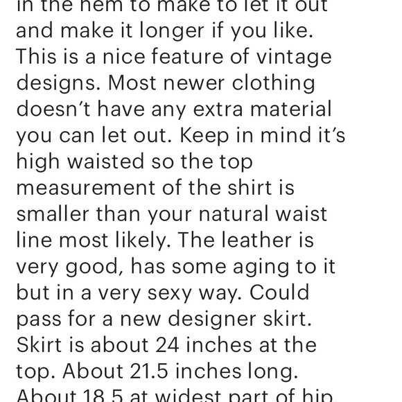 1970s to 1980s Emanuel Ungaro Parallele Paris Navy Blue Leather Skirt Size XS/S - Picture 11 of 11